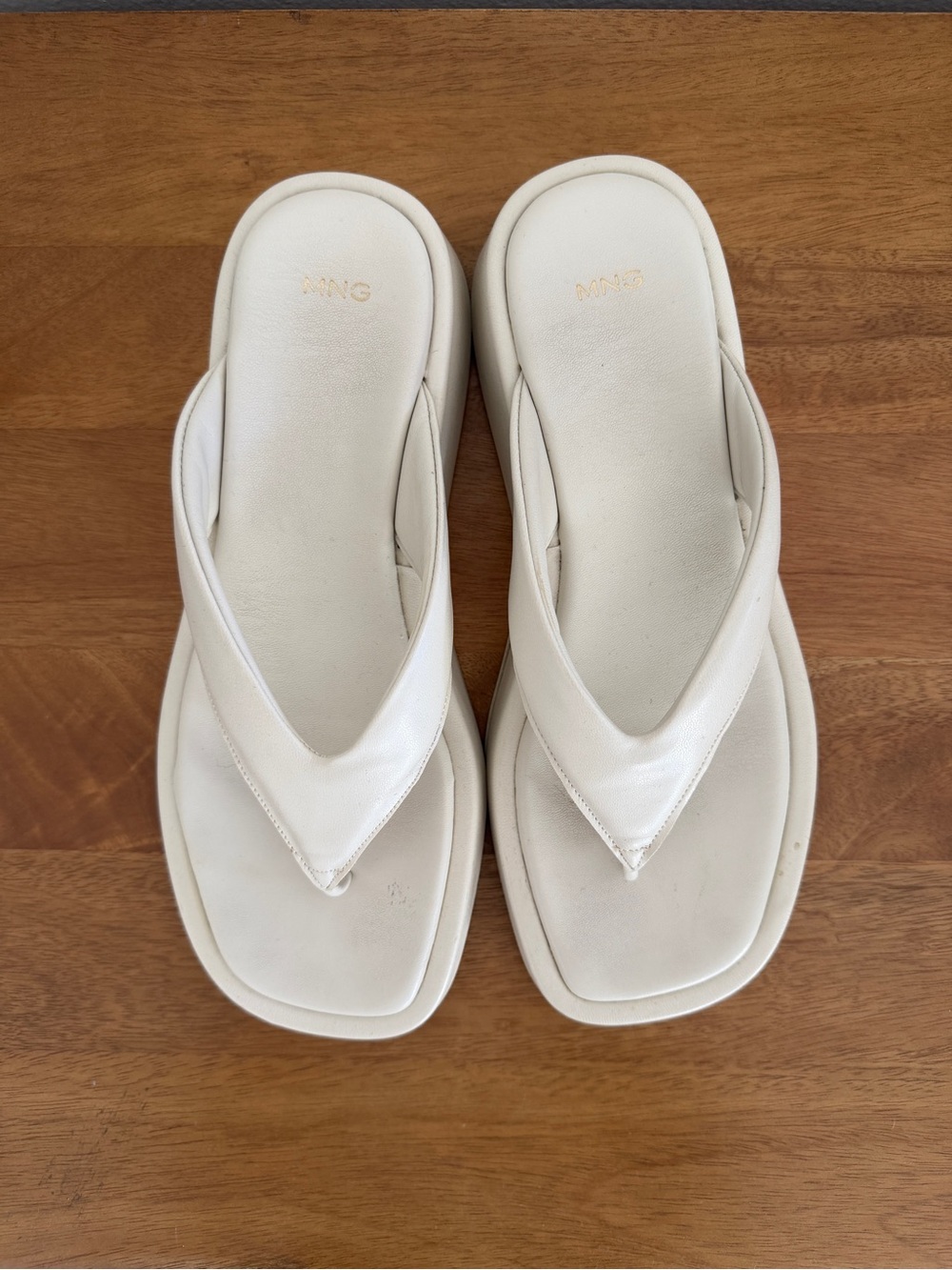 Mango Leather Sandals